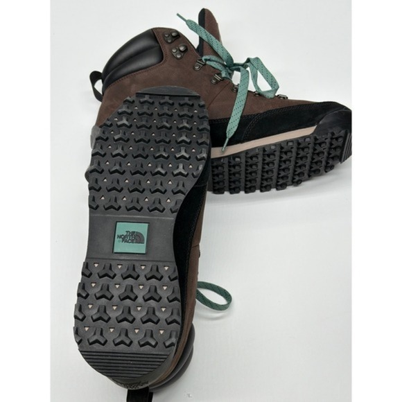 The North Face Mens Brown Leather Hiking Boots Waterproof size 11.5 NWT Gorpcore main image 4